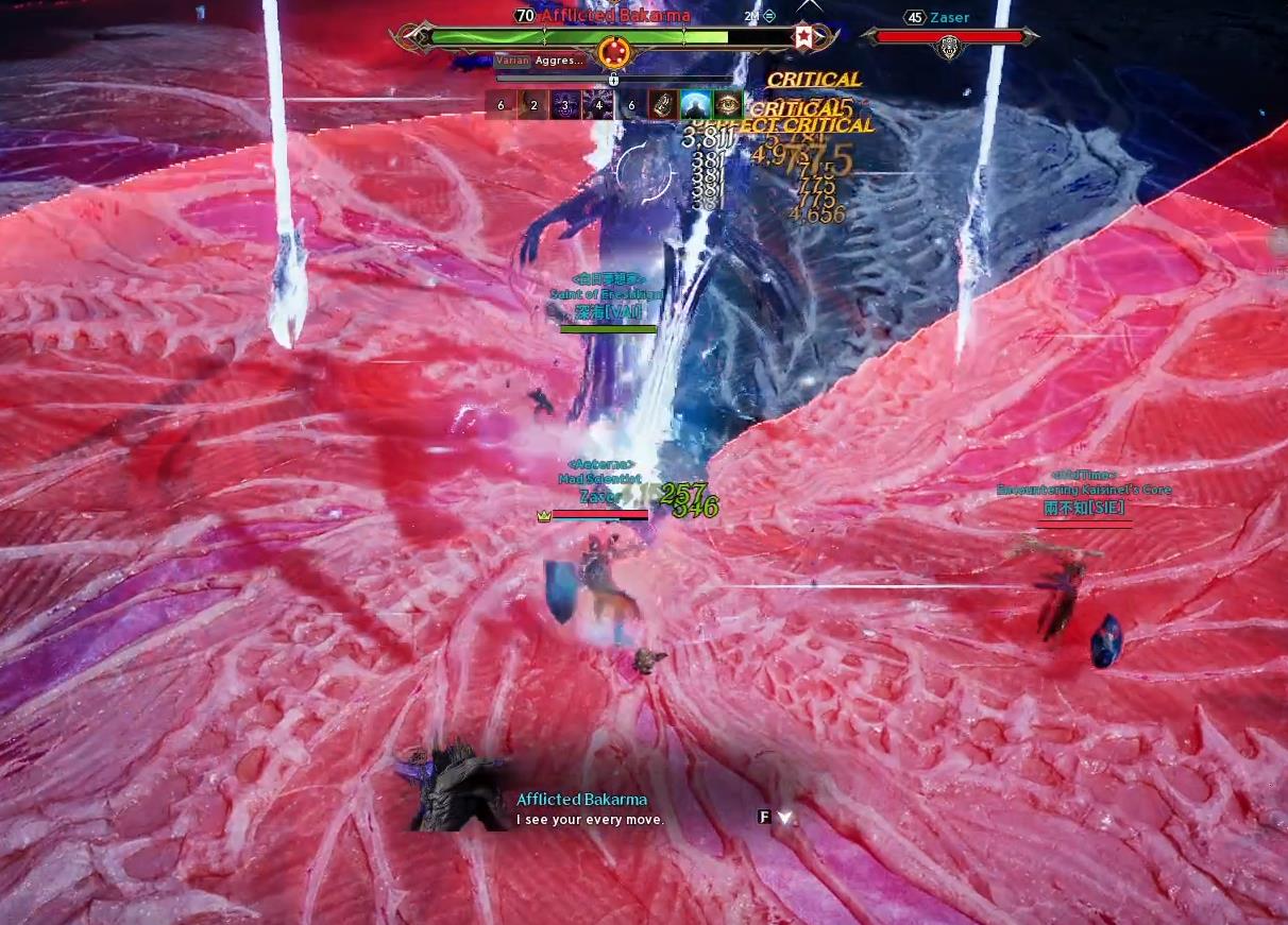 Red zone mechanic — Afflicted Bakarma